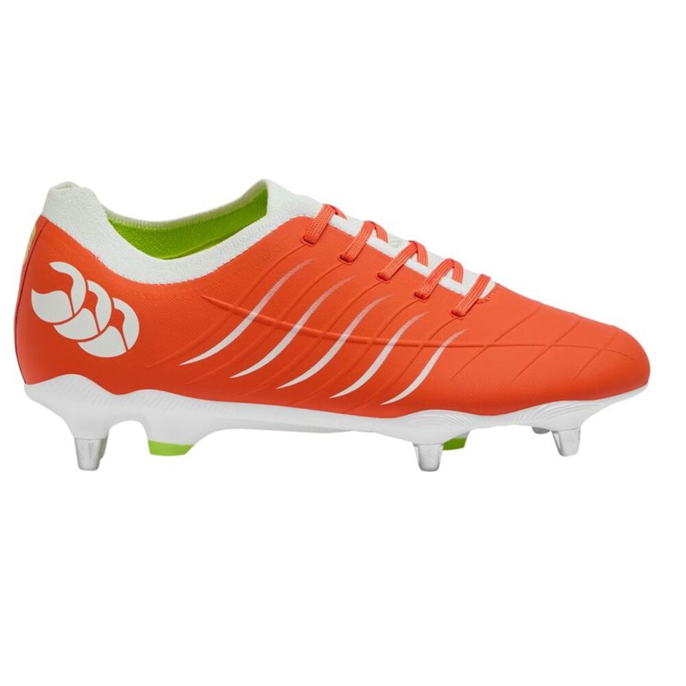 Canterbury Mens Pro Soft Ground Rugby Boots / Tangerine